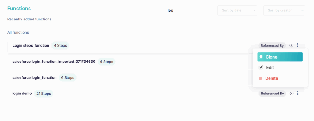 Clone Your Web Testing Functions