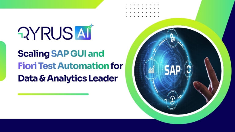 How a Global Data & Analytics Leader Scaled SAP GUI and Fiori Test Automation for Complex BRIM Workflows