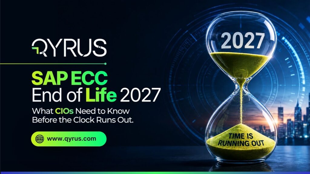 SAP ECC End of Life 2027: What CIOs Need to Know Before the Clock Runs Out 